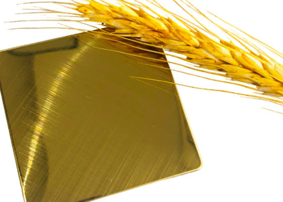 سعر جيد 1.5mm 304 مطلية بالذهب لفائف الفولاذ المقاوم للصدأ مقاومة للصدأ للخدش الانترنت