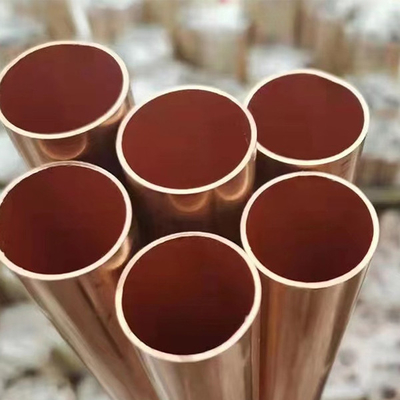 سعر جيد أنابيب سبائك النحاس T2 C11000 / أنابيب النحاس ذات الألواح النحاسية المدببة الانترنت